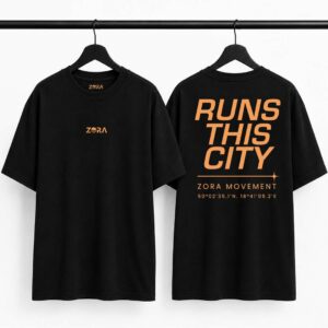 Koszulka Oversize - Runs This City